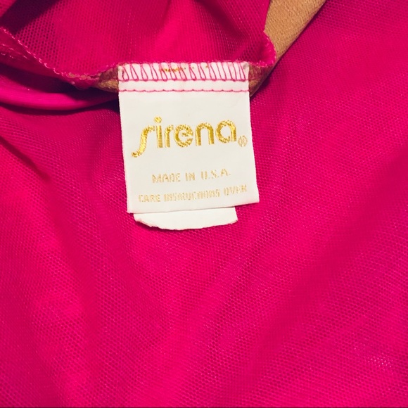 Hot Pink One Piece Swimsuit, High Cut Leg, Mesh Cut Outs, BarbieCore Halloween - Picture 2 of 10